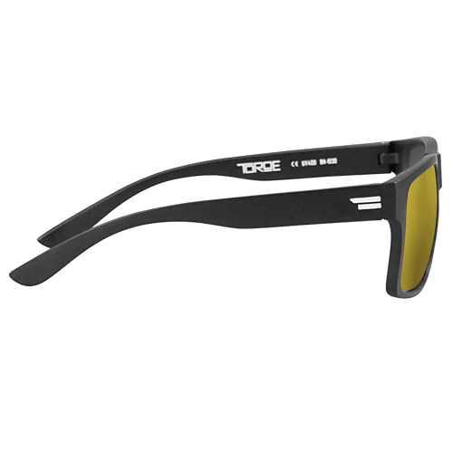 Image of TOROE Classic RANGE TR90 Frame Polarized Unbreakable Sunglasses with Hydrophobic Coated Polycarbonate AR Lenses
