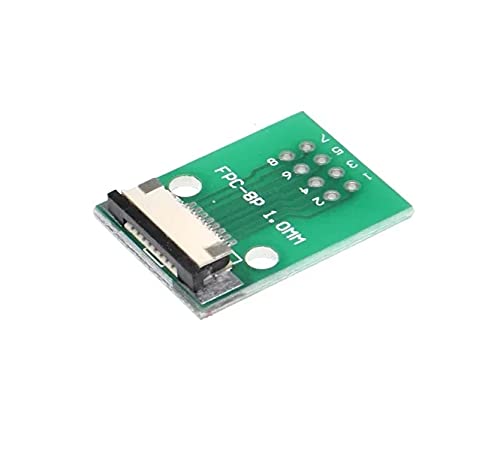 FFC/FPC Adapter Board 1mm to 2.54mm Soldered Connector – 8 Pin (B09DBFMRZT) Amazon Price History, Amazon Price Tracker