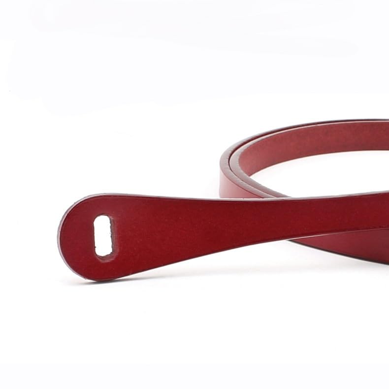 Women's Slim Waistband Cowhide Decoration Versatile Suit With Dress Waistband Tied Belt For Women4