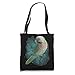 Mustache Parakeet Cosmic Galaxy Celestial Space Astronomy Tote Bag