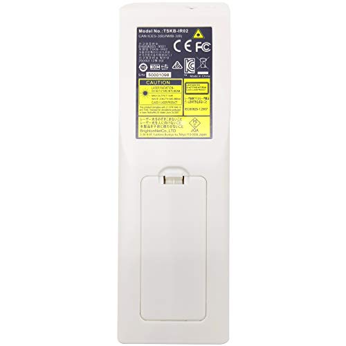 Leankle Remote Controller TSKB-IR02 for Dell Projectors 4220, 4320, S300wi, S500, S500wi, S510, S520, Black - Image 4