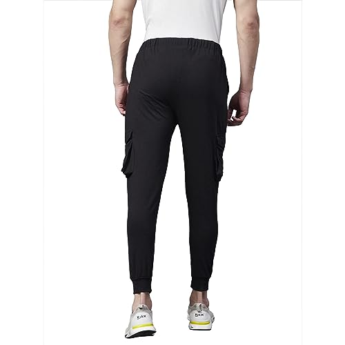 Image of Rigo Printed Cotton Jogger Pants for Men | Regular Fit Track Pant for Men | Jogger Track Pant for Men | Lower for Men Idol for Gym, Yoga, Sports, Running