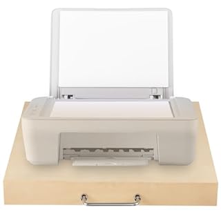 Memorywuu 19" Wide Big Printer Pull out Tray Pull out Drawers with Sliding Rails Screws Slide out Shelf Wood Slide out Tray Cabinet Organizer for Office Desk Sliding Storage, Hold up 80 Lbs