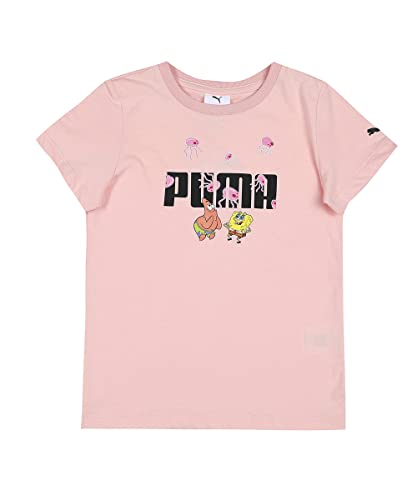 Image of Puma Unisex Kid's Printed Regular Fit T-Shirt (67366866)