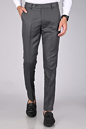 Image of Formal Pants for Men | Men's Slim fit Formal Pant Combo | Non Stretchable Trouser | Office wear Trousers