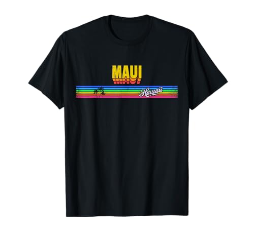 Maui Shirt Hawaii Souvenir Retro Maui tshirt men women T-Shirt