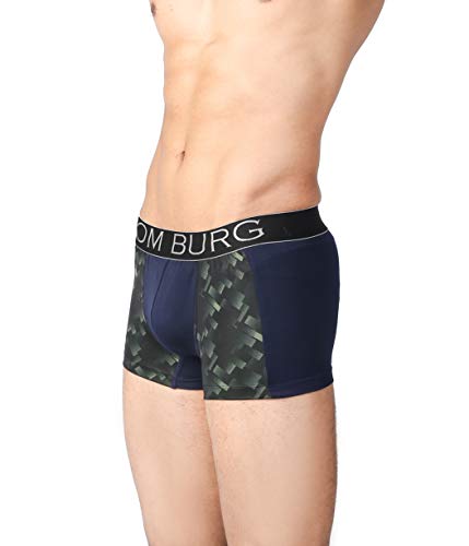 Image of TOM BURG Regular Cotton Designer Casual Smooth & Comfortable Trunks for Men (Pack of 2)