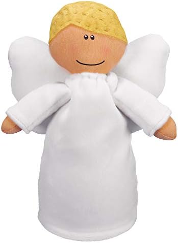 The Angel Gift Angel Plush Doll Guardian Angel Prayer Doll Baptism Gift for Boys and Girls Christian Baby Gift Cute Doll Angel Toy - Boy, Strength