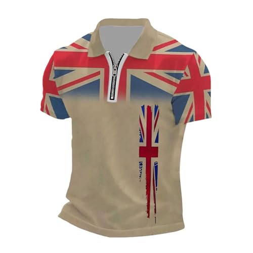 T-shirt polo homme manches courtes sport britannique ajusté 2026