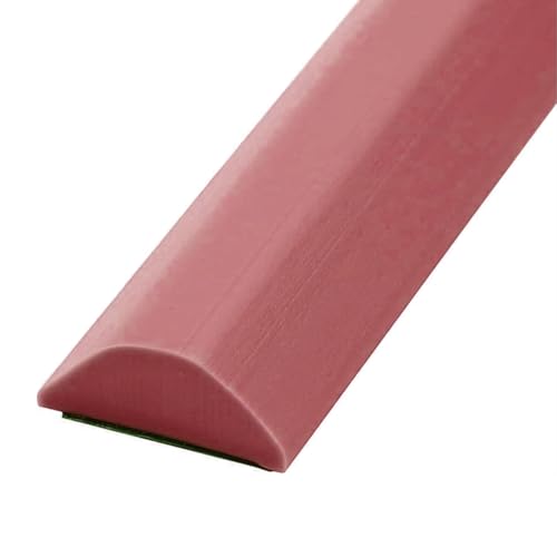 Douchedrempel waterdam siliconen strip, douchedam voor inloopdouche, inklapbare douchedrempel waterdam, zelfklevende siliconen droge en natte scheiding, douche waterbescherming (bruin, 70 cm)