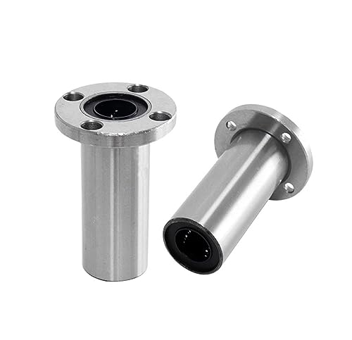 Roulement linéaire LMF16L à bride ronde ralongée pour guidage d'arbre CNC 16mm