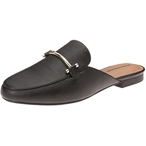 Amazon Essentials Women's Comfortable Buckle Mules Cover