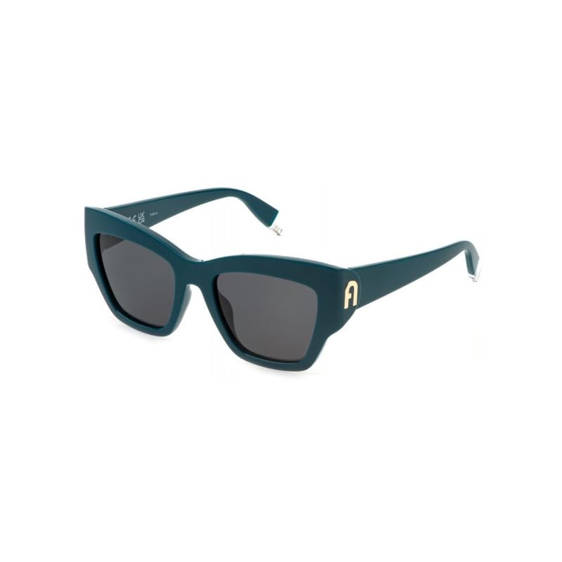 Furla, SUNGLASSES, SFU891-54-08UE, SHINY FULL PETROLEUM, Female