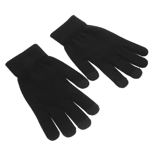 BESPORTBLE Guantes Cálidos De Punto Para Hombre y Mujer Guantes Con Pantalla Táctil Ideales Para Clima Frío Accesorios De Invierno Diseño Elegante y Cómodo