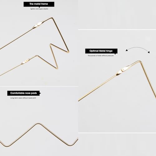 2024 New Retro Crystal Metal V Frame Eyeglasses Without Lens Diamond rimless rhinestone sunglasses for women Grils2