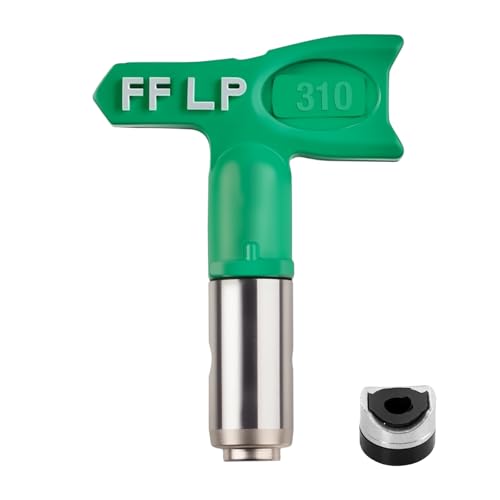 310 Fine Finish Low Pressure Airless Spray Tip, Pattern Size