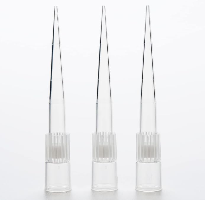 Biologix 4800 Stück, 200 µl LTS-Abzugspitze, Pipettenspitzen für Rainin LTS, Rack-Paket Lab-Mikropipettenspitzen, ungespült, Sterilisation, 96/Rack, 50 Racks/Box