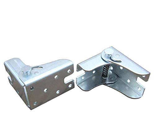 Marco de soporte plegable - bisagras autoblocantes - accesorios para patas y tapón - para patas plegables Extensión de mesa de cocina | Cuarto de lavado | Barco | Leer | Tabla | Mueble