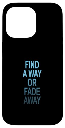 Graphique Bleu Trouver ou fondu Bleu Coque pour iPhone 14 Pro Max