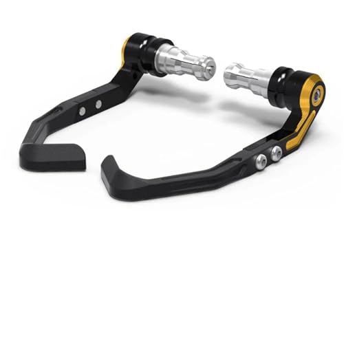 ���[�^�T�C�N���n���h�K�[�h �p��M1000R M1000RR M1000XR 2021-2025 UP CNC �n���h�K�[�h�A�N�Z�T���[�u���[�L�n���h���ی암�i �i�b�N���K�[�h �o�C�N(Gold-ES (One Pair))