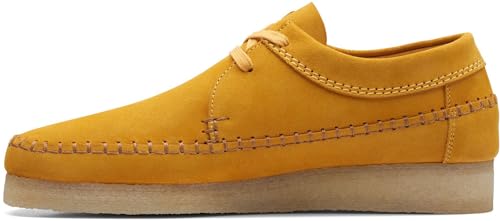 Clarks - Mens Weaver Shoe, Color Mustard, Size:...