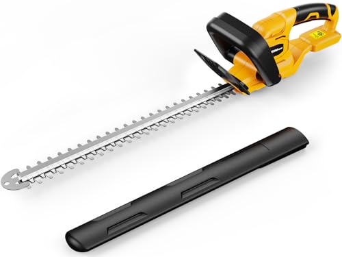 HEINPRO 22 Hedge Trimmer Cordless Compatible with Dewalt 20V MAX Battery Electric Hedge Trimmer Cordless Battery Powered Hedge Trimmers Bush Trimmer for Garden Shrubs(Battery not Included)