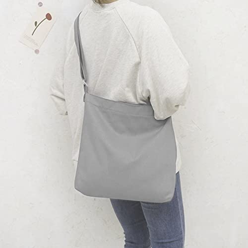 Image of Lify Women's Retro Large Size Canvas Shoulder Bag Hobo Crossbody Handbag Casual Tote - 1 Piece