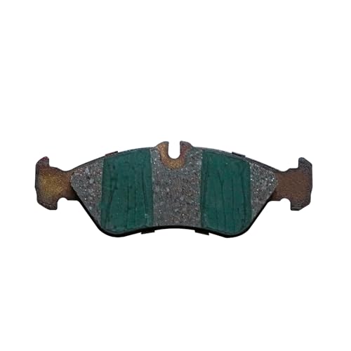 Image of Detroit Axle - 2.7L Rear Brake Pads for 2003-2006 Dodge Sprinter 2500 3500, 2002-2006 Freightliner Sprinter 2500 3500, Ceramic Brake Pads 2004 2005 Replacement [for Vehicles w / 10.70 inch Rear Rotors]