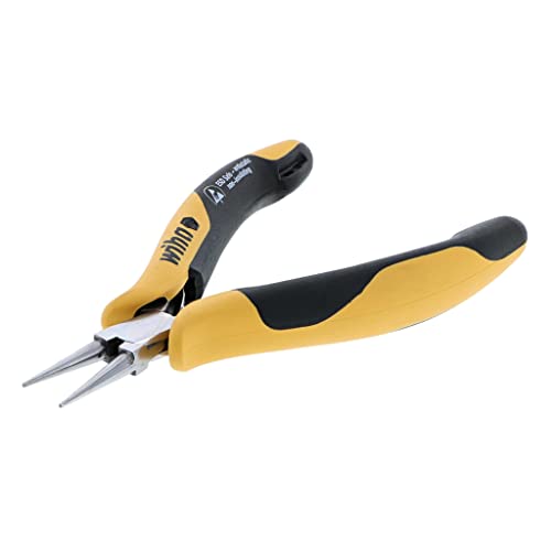 Wiha 32750 ESD Safe 4-3/4-Inch Short Round Nose Pliers image 5
