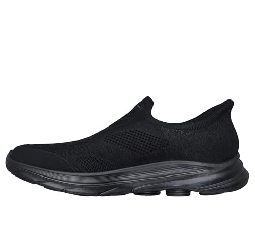 Skechers GO Walk 8   Tenis sin Manos Libres para Hombre, Color Negro, Talla 9.5, Black, 44 EU