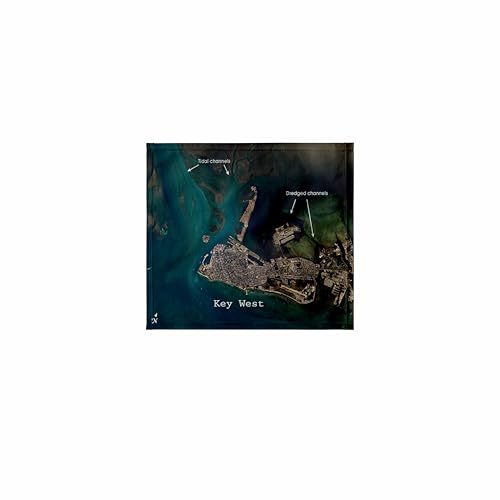 3dRose Print of Aerial View Key West Us-Pd Gov NASA