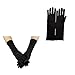 Pjeghbvop Embroidery Long Gloves Arm Sleeves Full Finger Arabian Women Hijab Hand Fashion