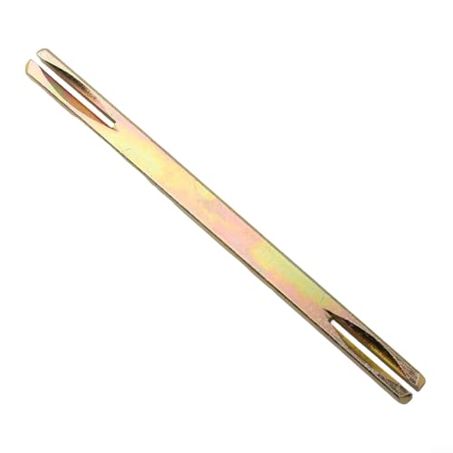 Pin cuadrado de hierro chapado en zinc de 8 mm con pasadores de empuje con muescas que proporcionan una fijación segura y estable (120 mm)