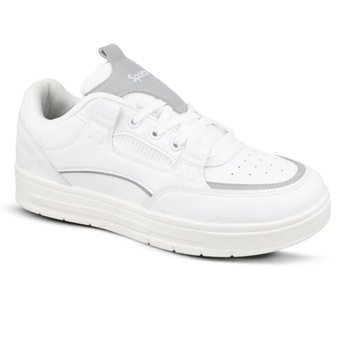Image of WALKAROO Men's Lace Up Sports Sneakers SGE24006