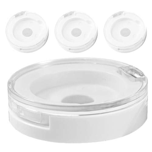 Happyyami Cajas De 4 Piezas caja de sombra de ojos envases vacios de sombra de ojos sostenedor vacío de la sombra de ojos bandeja de sombra de ojos cajas de almacenamiento