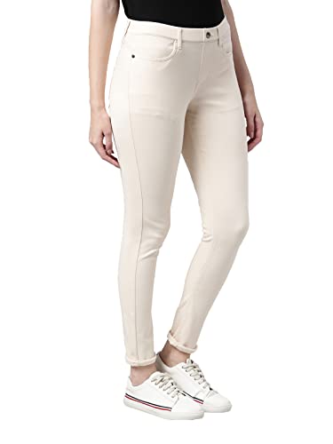 Image of GO COLORS Women Mid Rise Premium Straight Jeans