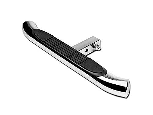 Armordillo Usa 7170155 Hitch Step Fits 2" Reciever Rear Hitch Step - Universal - Class 3 - Chrome #TOP10