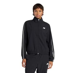 new balance(ニューバランス) 裏起毛トリコットラインドジャケットジャージ 吸水速乾 スポーツ トレーニング レディース (AWJ53171)レディース" 