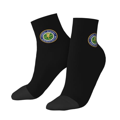 The United States Federal Aviation Administration Socks Wool Sports Breathable Sock for Women Men