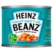 HEINZBaked Beanz Reduced Sugar And Salt 200G by Heinz