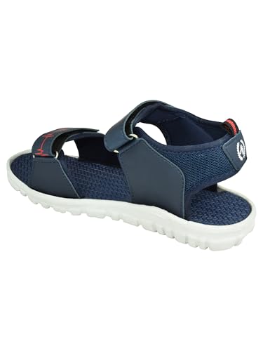 Image of Impakto AJANTA Men Sports Sandals for Men | Lightweight Comfortable Walking & Trekking Sandals | Breathable Outdoor Travel Footwear | Cushioned Anti-Skid Athletic Sandals for Gym, Hiking & Daily Wear