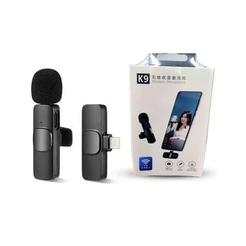 K9 Dual Wireless Microphone for Smartphone | Clip-On Noise Reduction Lavalier Mic | Mini Mic for YouTube, Vlogging & Live Streaming-image-7