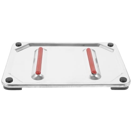 BESPORTBLE Tapis de Repassage Isolant en Acier Inoxydable Coussin de Repos Résistant à la Chaleur pour Fer à Vapeur Support Antidérapant pour Table à Repasser Protection Surface 1 Pièce