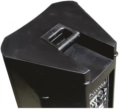 Top handle detail of the vamav Mercury DSP1501 Professional Amplified Speaker