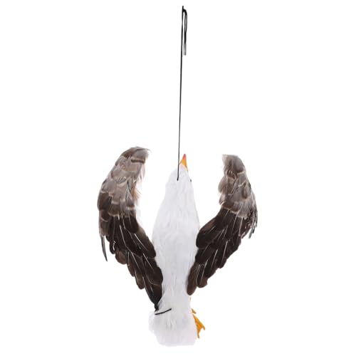 Mouette morte de simulation pour éloigner les oiseaux de la maison - 2