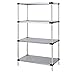 Quantum WRS4-86-1836SS Solid Shelving Starter Kit, 36