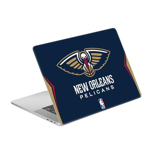 Autocollant MacBook Pro 16 NBA Pelicans pour travailler au bureau avec style