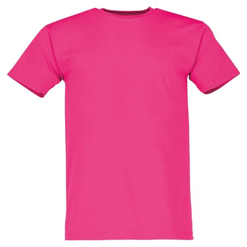 Fruit of the Loom Original T Shirt Herren Fuchsia XL