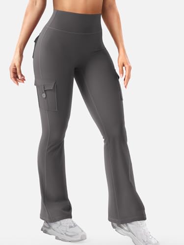 Image of YEOREO CoreFlex Women Workout Flare Leggings