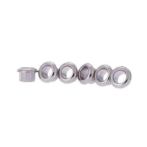 Doolland Gitaar Tuner Conversion Bushings Adapter Ferrules Nikkel Plating voor 8mm Peghead Gaten Zilver - Image 8